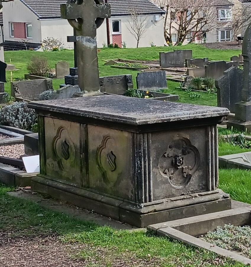 Hutton box grave repaired